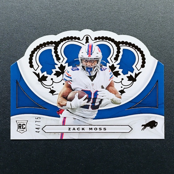 Zack Moss RC - 2020 Panini Chronicles Crown Royale Bronze #CR-22 44/75 - Picture 1 of 2